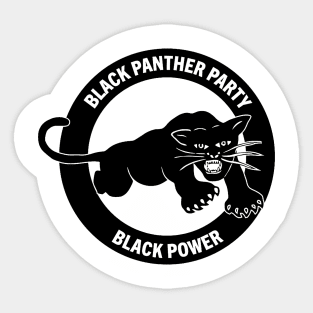 Black Panther Party, Black Power, Civil Rights, Black Lives Matter Sticker